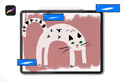 Gouache brushes for Procreate, a Brush Add-On by Art Sproot (Thumbnail 7 of 7)