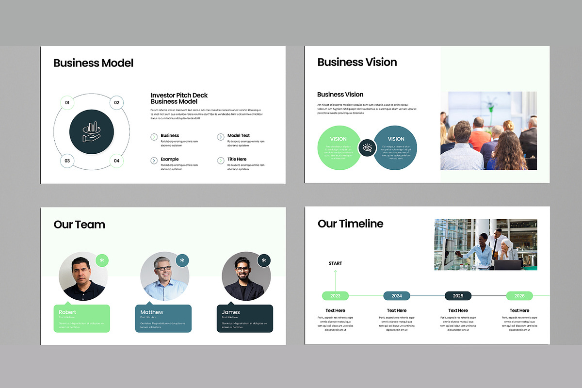 Investor Pitch Deck Presentation, a Presentation Template by MightyDesign (Photo 3 of 8)