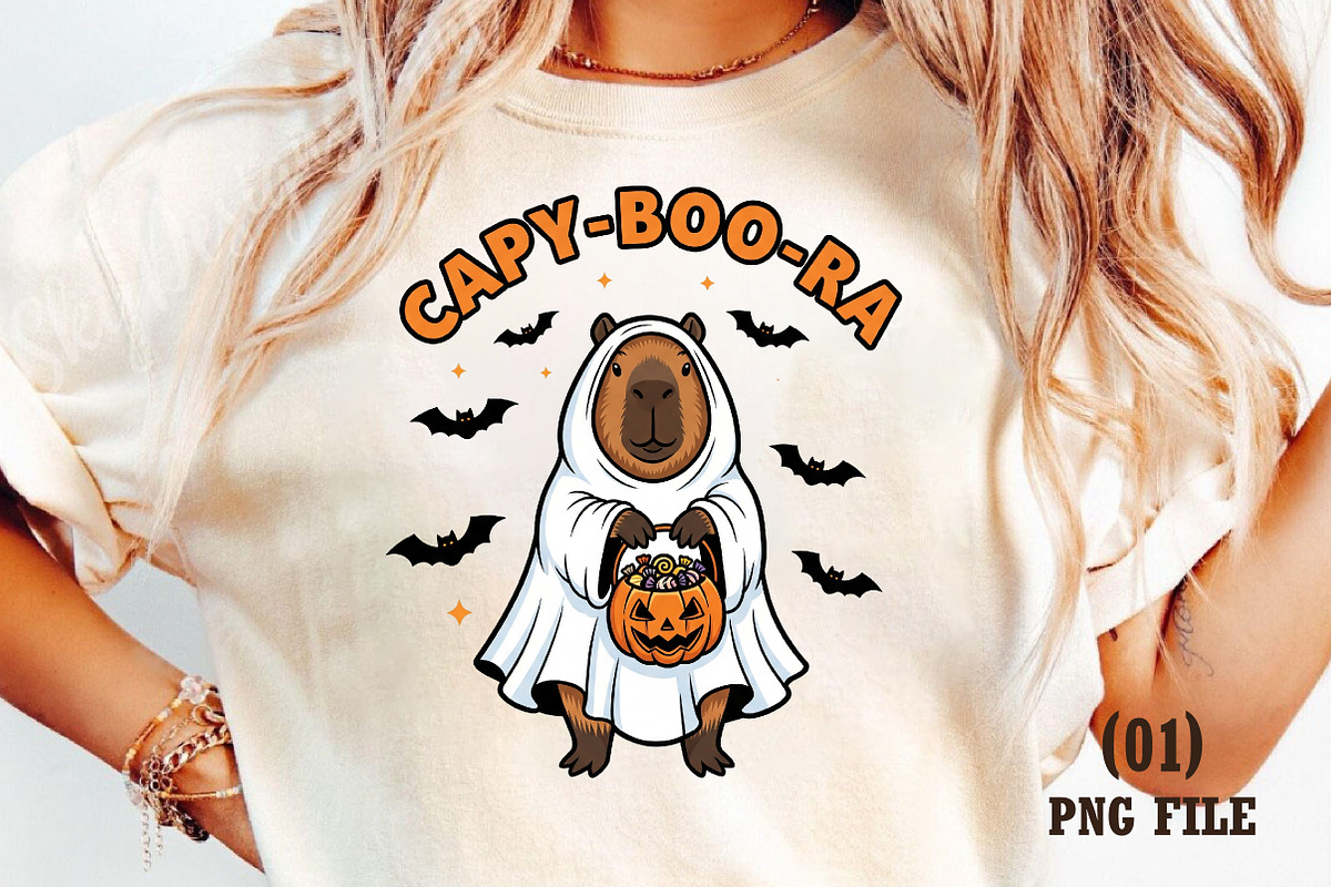 Capy-boo-ra Sublimation.-Photoroom, an Illustration by DreamArtGraphic (Photo 1 of 5)