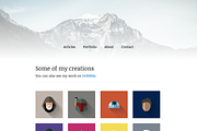 Flow, for Kirby 2 CMS, a Templates & Theme by Starckio (Thumbnail 3 of 5)
