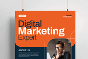 Digital Marketing Expert Flyer, a Flyer Template by MightyDesign (Thumbnail 2 of 6)