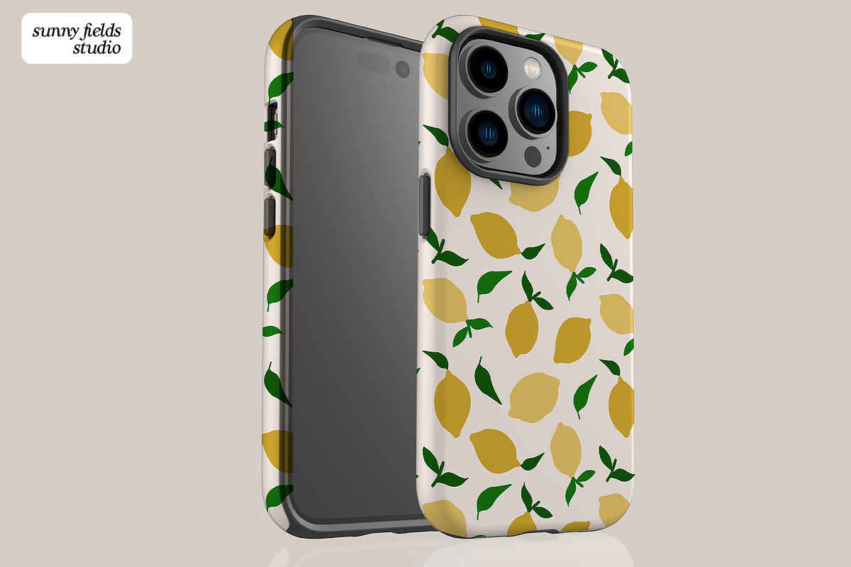 Lemon Seamless Vector Pattern, a Pattern Graphic by Sunny Fields Studio (Photo 8 of 10)