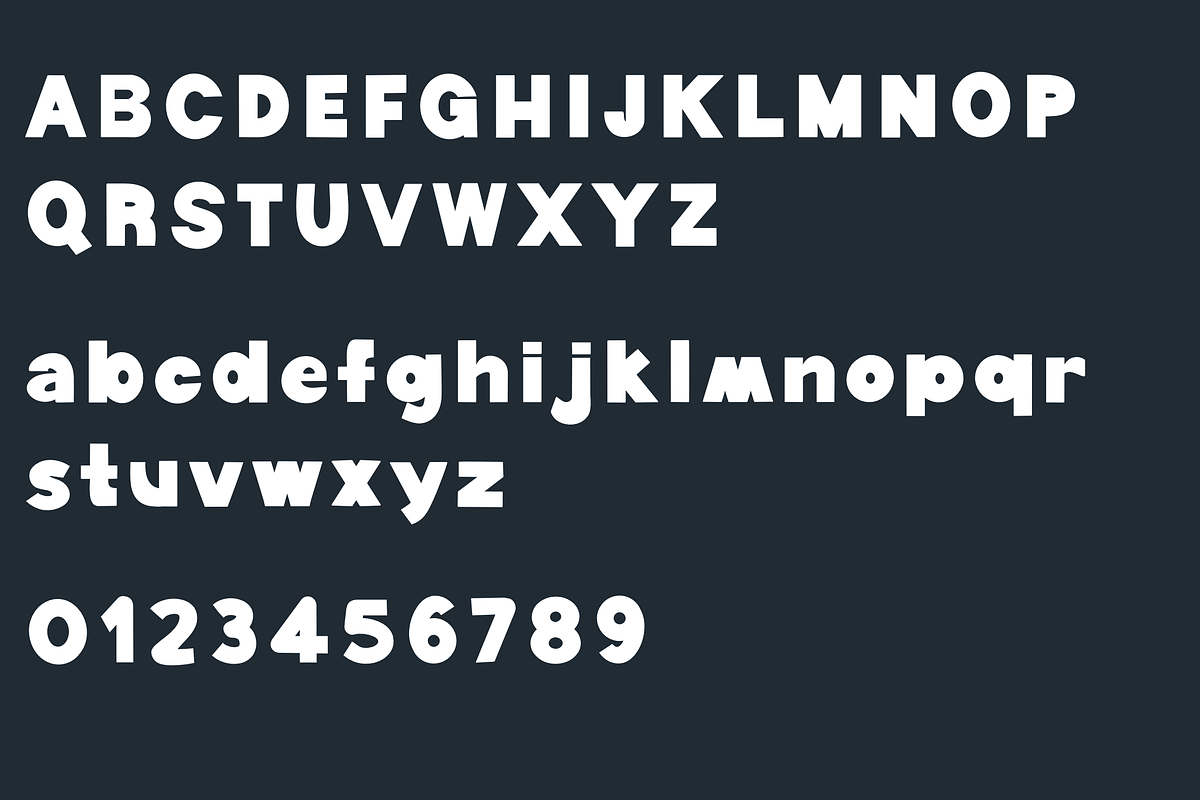 Velsa - Bold sans font, a Font by Sk designs (Photo 8 of 8)