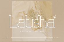 Latisha - Modern Classy Serif Font