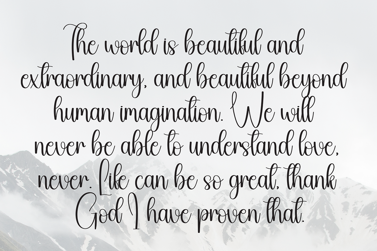 Chubby | Script Font, a Handwritten Font by Scratchones (Photo 6 of 9)