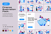Finance Illustration Pack, a Finance Illustration by manuelbortoletti (Thumbnail 1 of 8)