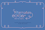 Bernal Sans, a Sans Serif Font by MaGo (Thumbnail 2 of 6)