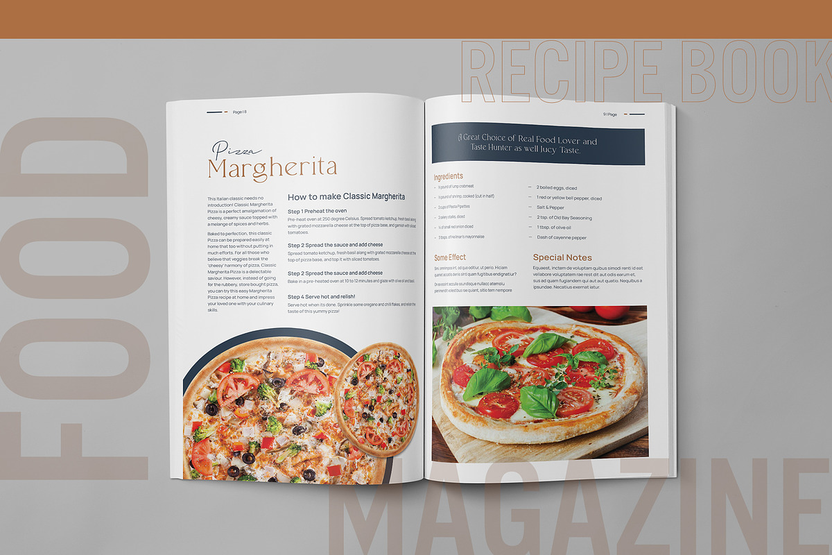 Food Magazine Hotel | Restaurant, a Magazine Template by astutedesign11 (Photo 4 of 8)