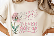 Dandelion Breast Cancer PNG, a Graphic by Vector Portal (Thumbnail 4 of 6)