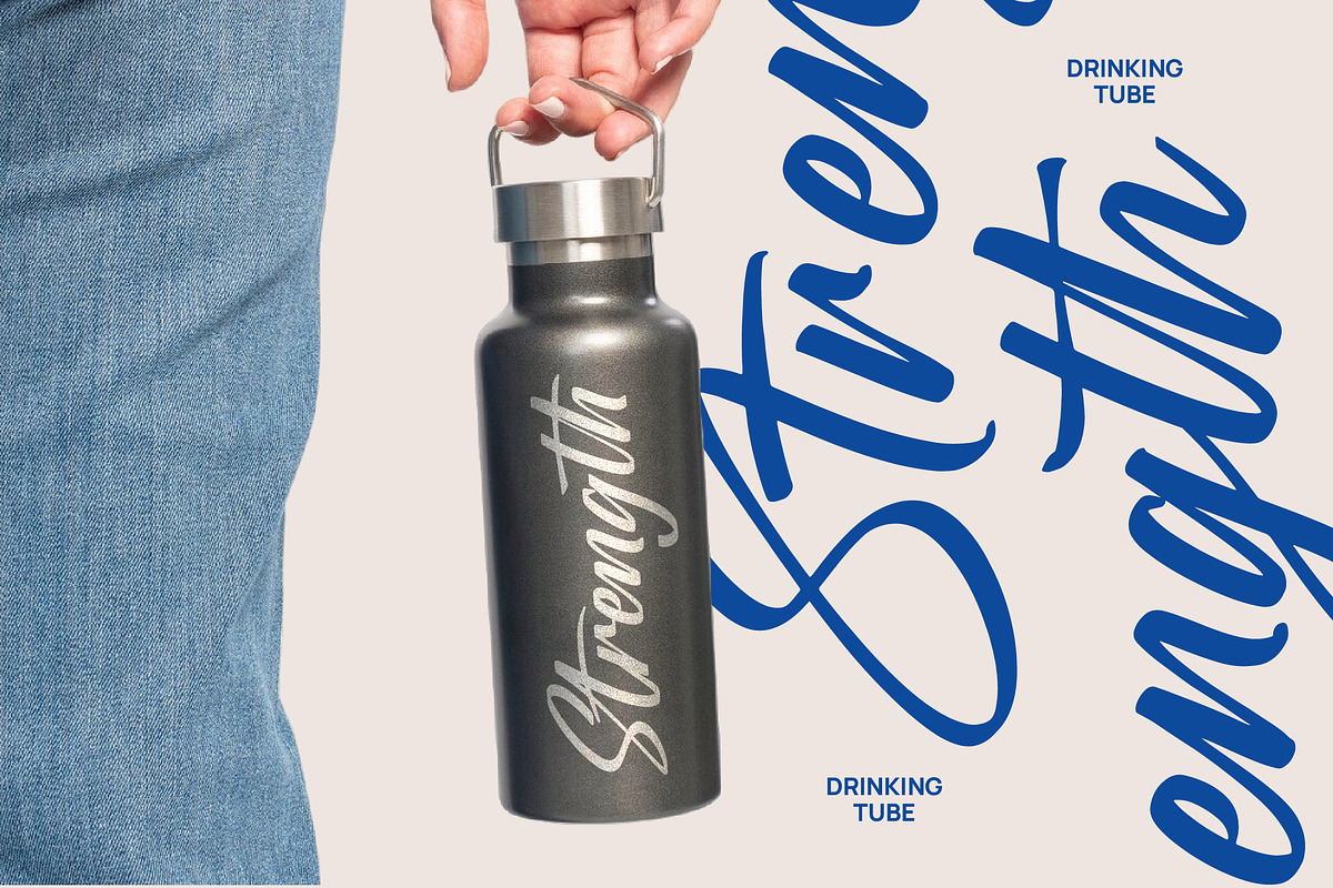 Stagets Thiender Bold Handwritten, a Script Font by stylishtype.co (Photo 13 of 20)