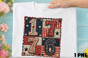 1776 PNG, Patriotic Coquette Png, an Illustration by DreamCafeArt