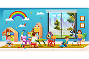 Kids Kindergarten Collection, an Education Illustration by YG Studio (Thumbnail 5 of 11)