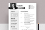 Clean Resume Cv Template Word Pages, a Resume Template by Tbunny (Thumbnail 5 of 7)