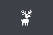 Minimalist Deer Icon Reindeer, an Animal Illustration by Vectorium Studio (Thumbnail 3 of 4)
