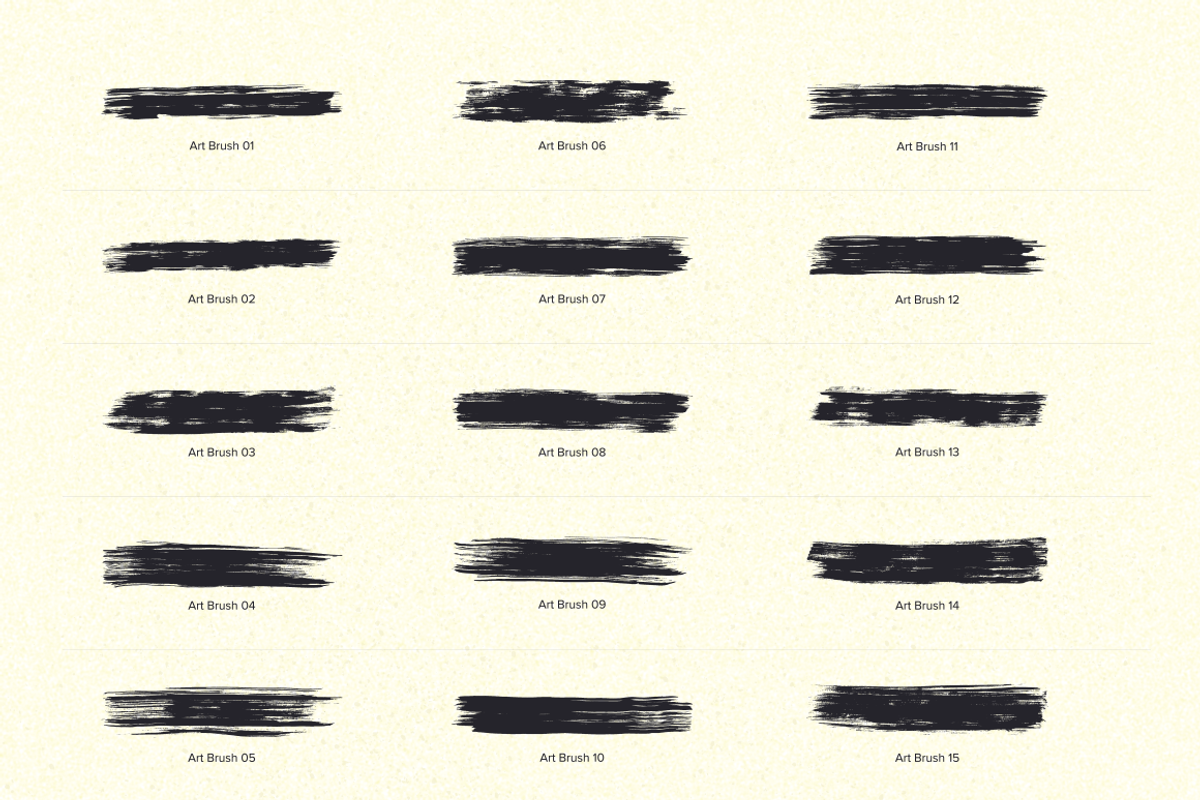 Artsy Paint Brushes Kit preview 3