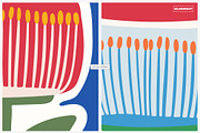 Flow Abstract Modern Flower Pattern, a Pattern Graphic by likorbut (Thumbnail 7 of 10)