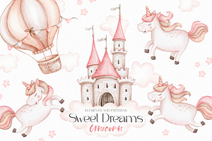 Unicorn Sweet Dreams Set