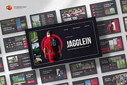 Soccer Football Powerpoint Template, a Presentation Template by fluffstudio (Thumbnail 1 of 4)