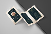 Funeral Program And Prayer Card, a Brochure Template by crazyOWL (Thumbnail 7 of 8)