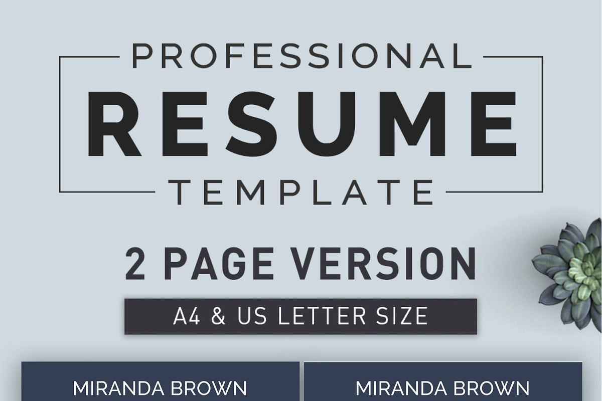 Resume with Photo / CV Template, a Resume Template by Klamp Studio (Photo 11 of 11)