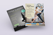 Yoga Class Flyer Template, a Flyer Template by ROJI CREATOR (Thumbnail 2 of 4)