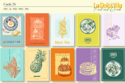 La Dolce Vita-Food and Drink, a Seasonal Illustration by Collection by VY (Thumbnail 4 of 11)
