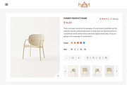 eCommerce Furniture HTML Template, a HTML Template by UInstrument (Thumbnail 4 of 8)