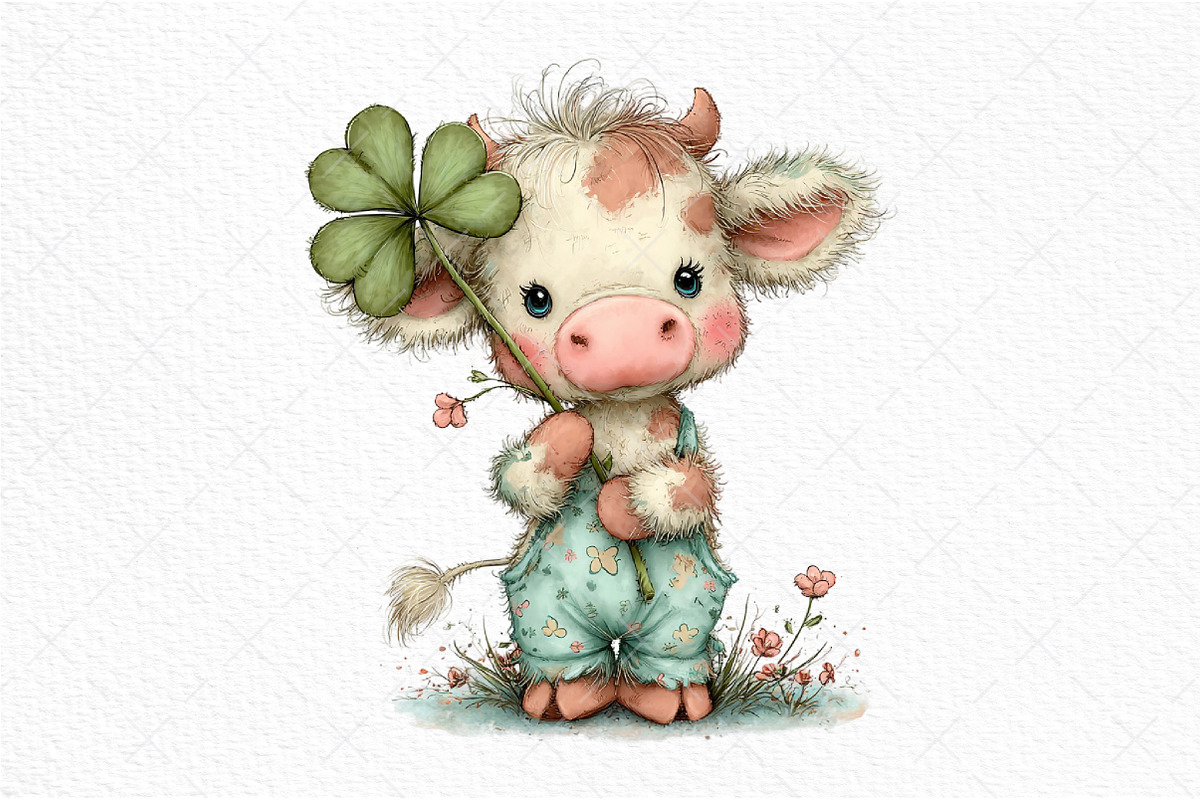 St. Patrick’s Day Animal Bundle Clip, an Illustration by Craft Nest (Photo 9 of 11)