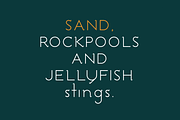 Rockpool. Chic sans serif font, a Sans Serif Font by LostandFoundry (Thumbnail 3 of 7)