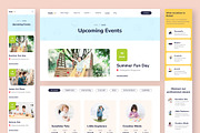 Kidztar - Kindergarten School Framer, a Websites & App Template by peterdraw (Thumbnail 7 of 7)