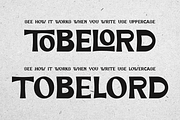 TOBELORD Display Sans Serif, a Sans Serif Font by Haksen (Thumbnail 4 of 9)