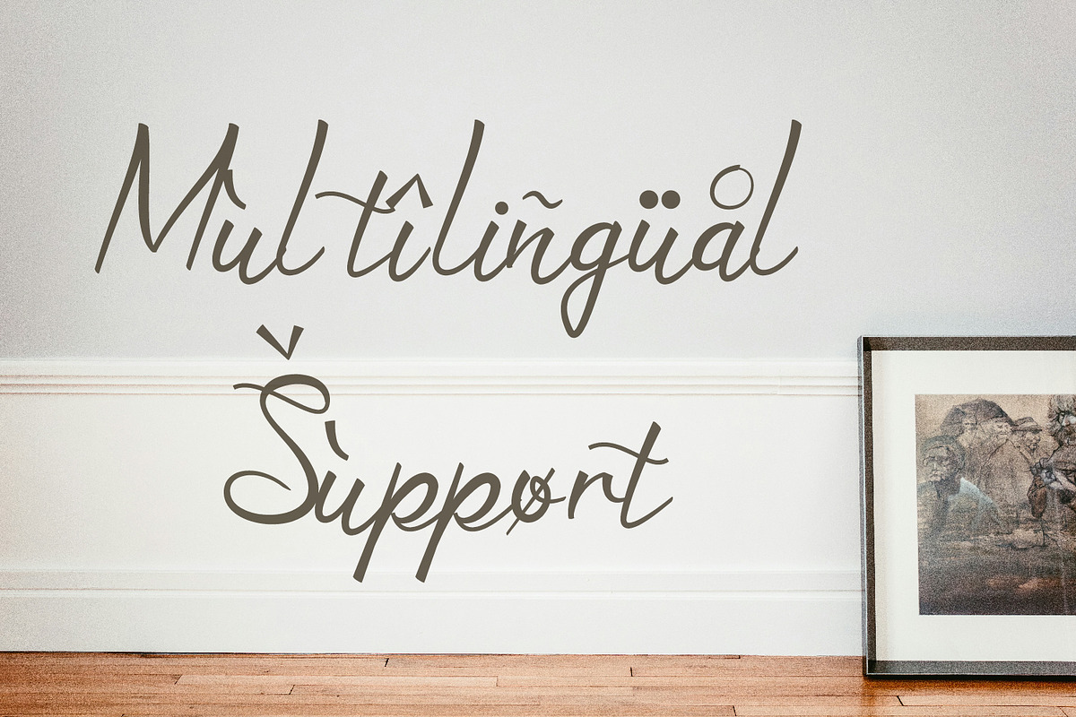 Bestwina, a Script Font by Rishsketch (Photo 3 of 12)