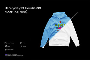 MOKITUP: Heavy Hoodie 001 Mockup