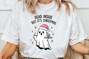 Boojee Ghost Funny Christmas Sublima, an Illustration by Libby Wishes (Thumbnail 2 of 5)
