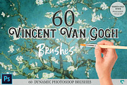 VanGogh Paint Photoshop Brush Bundle, a Brush Add-On by Photohacklovers (Thumbnail 9 of 9)