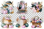 Fall Cottagecore Clipart Set, a Seasonal Illustration by Daily.Designs (Thumbnail 3 of 5)