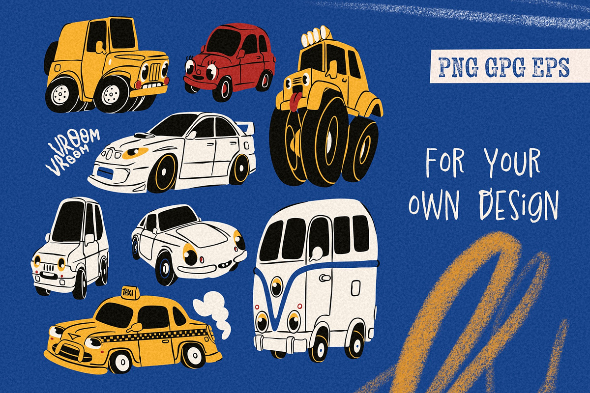 Beep Beep! Car collection, an Object Illustration by Twisted Tail (Photo 7 of 9)