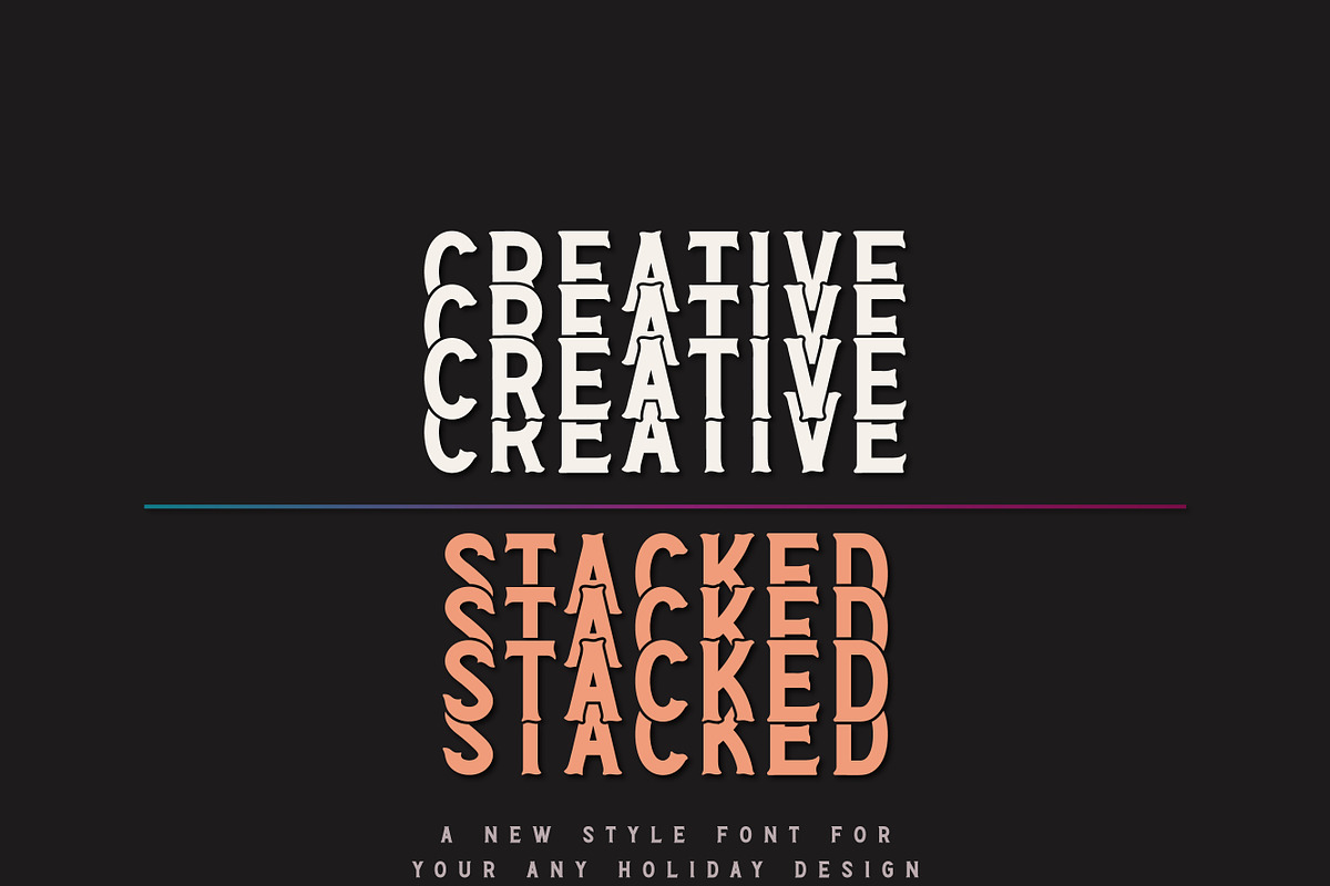 Creative Handmade - Display Font, a Serif Font by MaxArt Foundry (Photo 8 of 15)