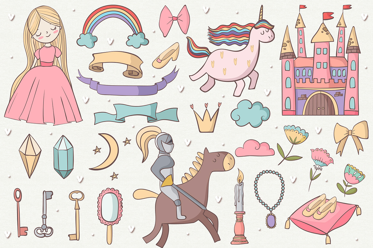 Princess Castle, an Illustration by clipick (Photo 2 of 5)