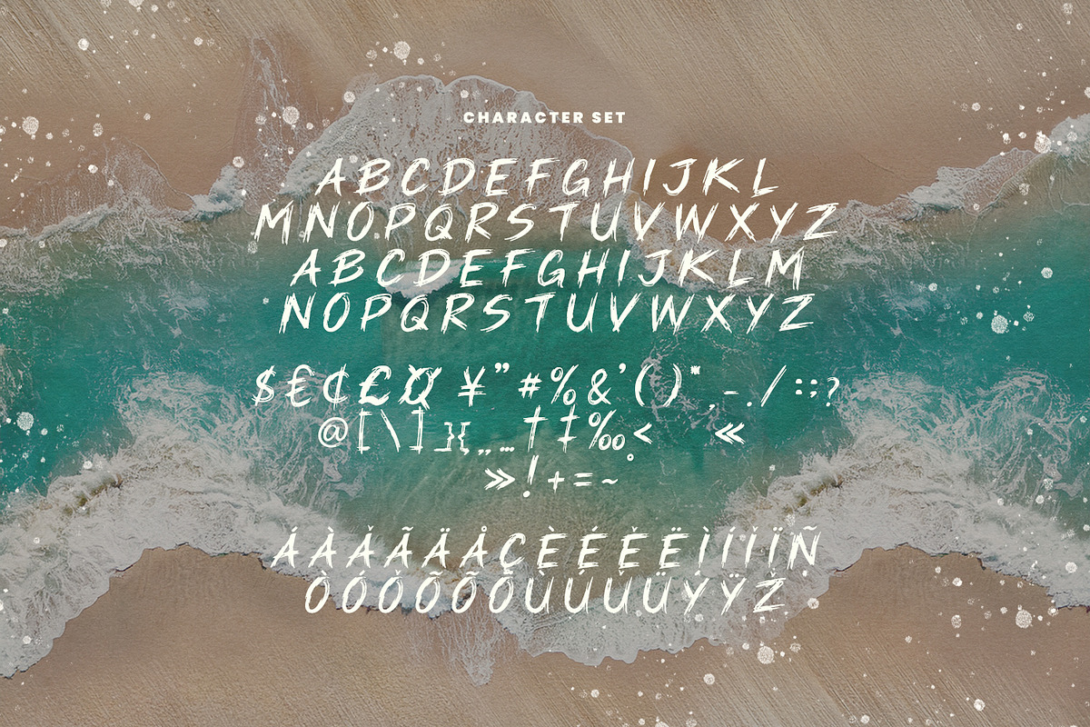Banly Thecs Urban Brush Font, a Handwritten Font by Maulana Creative (Photo 5 of 7)