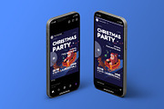 Christmas Party Flyer Template, a Flyer Template by Neermana (Thumbnail 4 of 4)