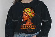 She is Blessed Black History Month, an Illustration by Canvas Craft (Thumbnail 3 of 6)