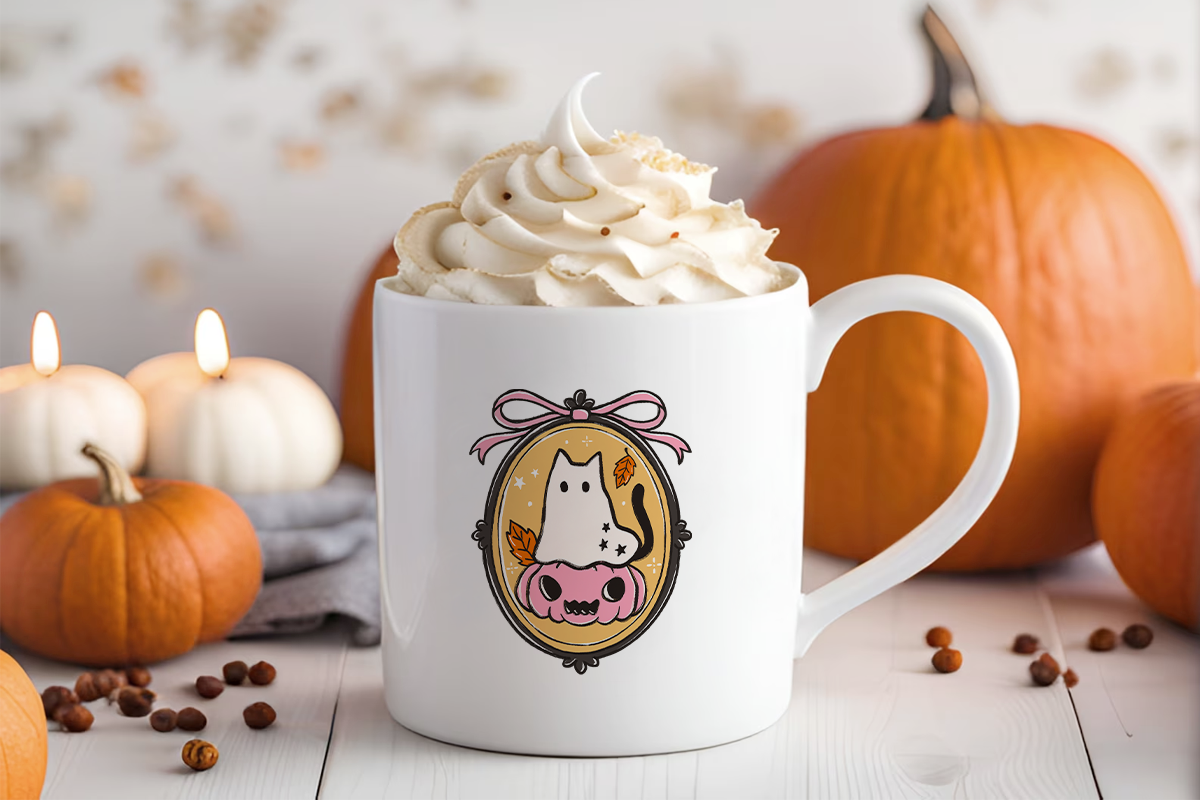 Cozy Halloween Frames PNG Clipart, a Seasonal Illustration by LemonDesign (Photo 3 of 6)