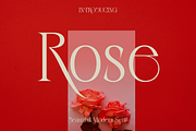 Rose - Modern Serif Font, a Serif Font by Luna Shop (Thumbnail 1 of 10)