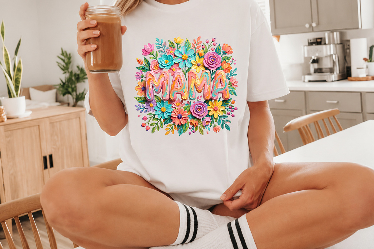 Vibrant Floral Mama PNG, a Seasonal Illustration by Canvas Craft (Photo 3 of 6)
