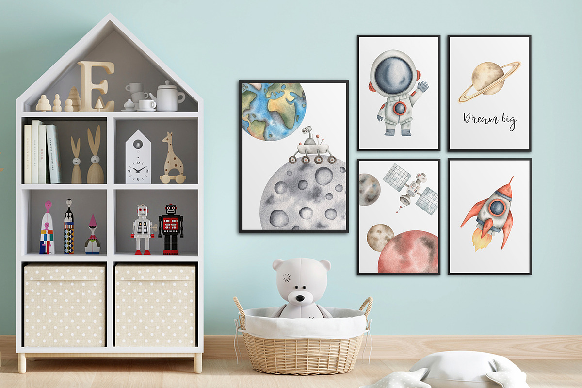 Space travel, an Object Illustration by NellyaEgorova (Photo 4 of 15)