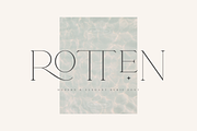 Rotten - Modern & Elegant Serif Font, a Serif Font by Pen Culture (Thumbnail 1 of 13)