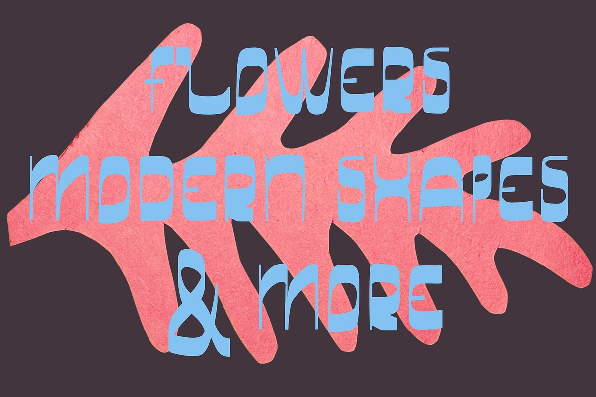 Paper Cut Out Shapes and Words, an Object Graphic by Eryn Rose Design (Photo 5 of 18)