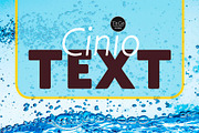 Cinio Text, a Sans Serif Font by TeGeType foundry (Thumbnail 1 of 7)
