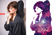 Galaxy Vector Photoshop Action preview 5